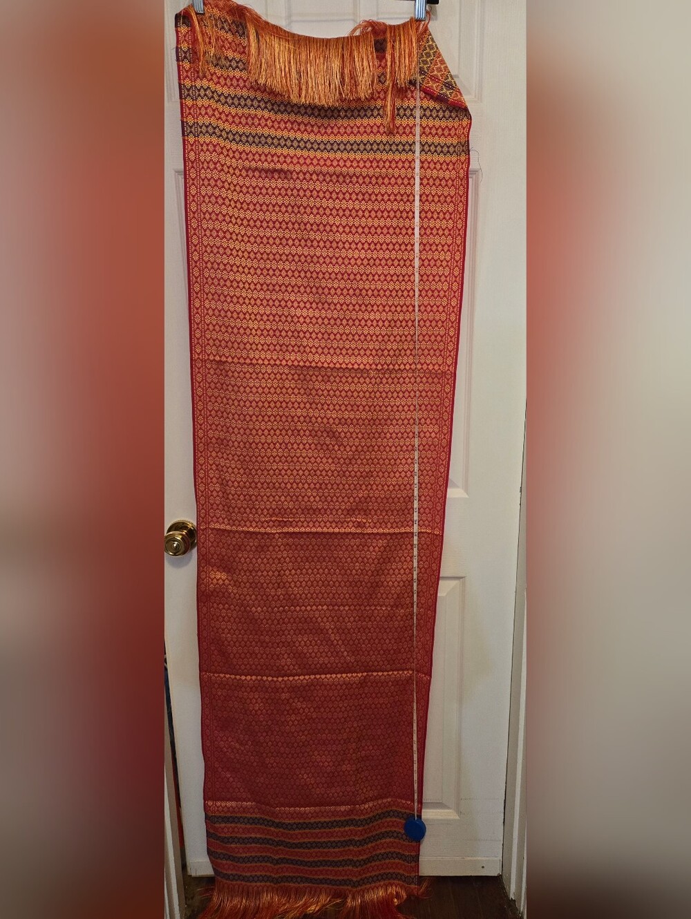 Lot Of 3 Thai Sarings. Brocade Decorative Woven Home Accent.